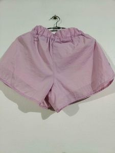 Women's Athletic Zip Neck Top and shorts