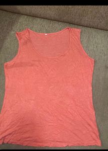 Orange Razorback Top Gym Wear