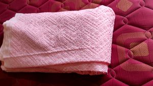 Baby Pink Chikankari Fabric