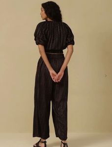 Ritu kumar’s Stylish Black Co-ord Set