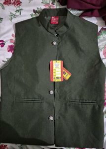 Stylish Olive Green Vest
