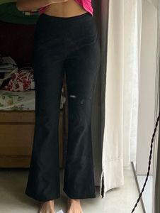 Black Flare Leggings