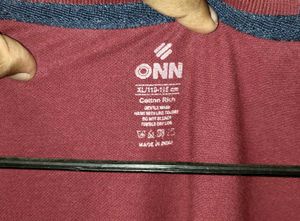 ONN men's Maroon Polo Shirt XL 44