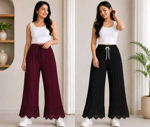 Pleated Palazzo comboo