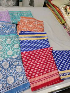 Allover Cotton dupatta suit