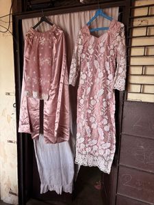 Elegant Pink Kurta Set with Dupatta