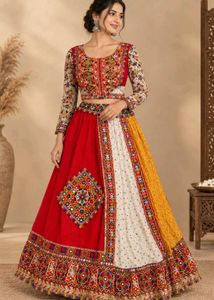 Vibrant Embroidered Lehenga Choli Set