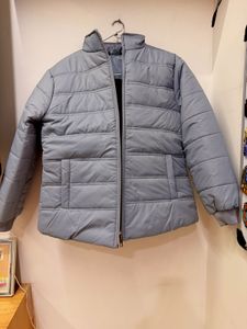 Shein Gray Padded Jacket