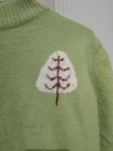 Cute Green Winter Sweater