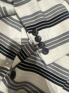 last price Striped Suit Blazer
