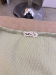 Pastel Green Tie-Front Dress