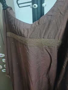 Elegant Brown Kurta with Pant