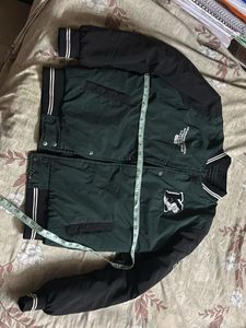 Varsity Style Bomber Jacket