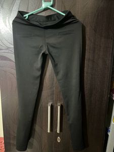 Black Netted Jeggings