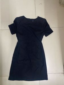 Classic Black Short Sleeve Dress
