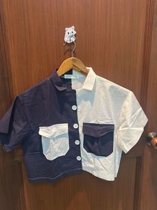 Color Block Short Sleeve Shirt