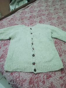 Pure Wool Cardigan