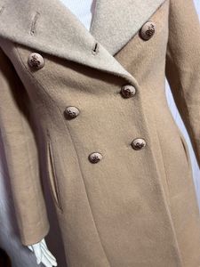 Beige Overcoat