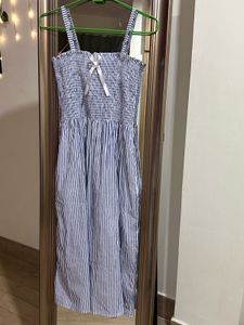 Striped Smocked Sundress