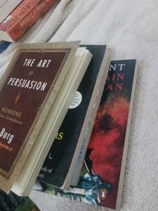 Lot of 4 Books: Persuasion, Psychopaths, Train to