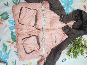 Stylish Two-Tone Puffer Jacket