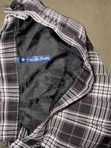 Chic Plaid Pleated Mini Skirt