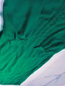 Emerald Green Kurta Palazzo set 3 pcs