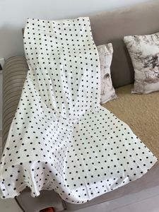 Chic Polka Dot Midi Skirt