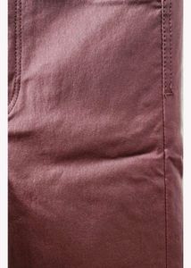 H&amp;M Burgundy S/M Leather Type  high waist
