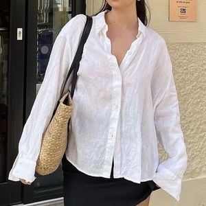 White H&M Button-Up Shirt