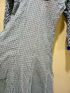 Embroidery, Mirror Work Top For Women