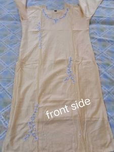 pant kurti suit silk based XXL size