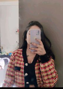 Tweed Cardigan - Stylish &amp; Unique