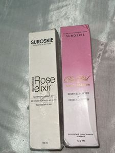 SUROSKIN Rose Cleanser + Elixir Combo