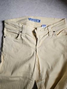 brand of u.s. Pale Yellow Casual Pants