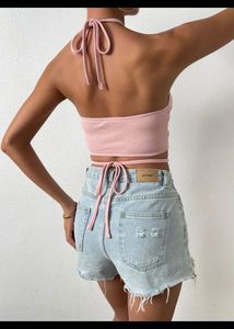 Pink Halter Neck top