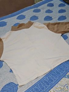 Casual Two-Tone T-Shirt
