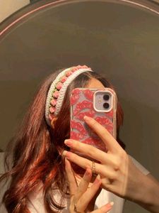 Crochet Floral Headband