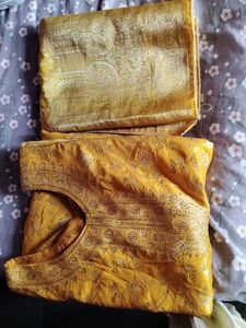 Chanderi silk Salwar Kameez 3pc