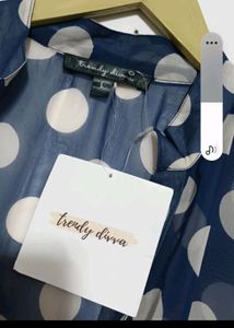 Trendy Divva Poly Georgette Long Top