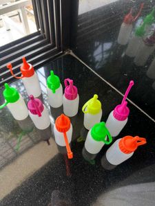 Pack of 10 Rangoli Bottles