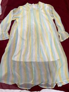 Striped Pastel Top