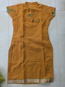 Stylish Mustard Kurta Set