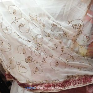 Chiffon Jardousi Saree..