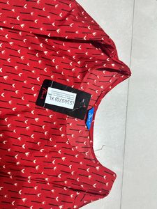 Red Printed Kurti