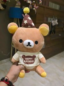 Authentic Happy Birthday Rillakuma Plush Toy