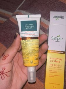 Simple Mattifying UV Fluid SPF 50