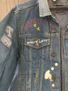 Ripped Denim Jacket