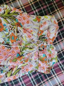 Boho Floral Halter ,and strip top