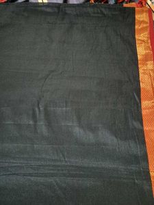 Elegant Dark Black Saree